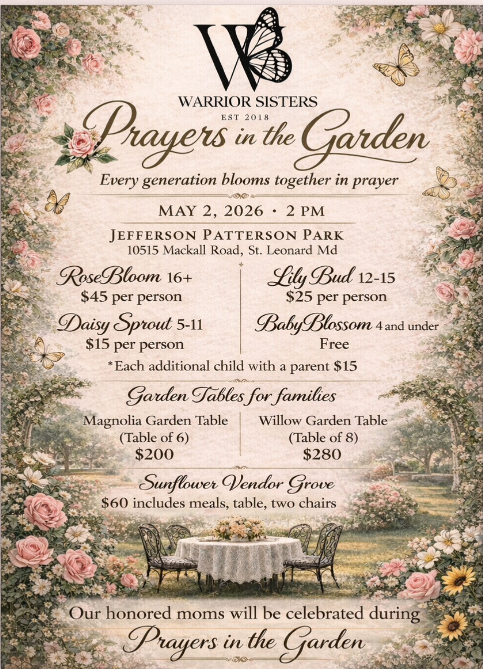 Prayers In the Garden