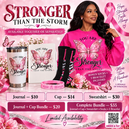 Stronger Than The Storm SweatShirt Bundle