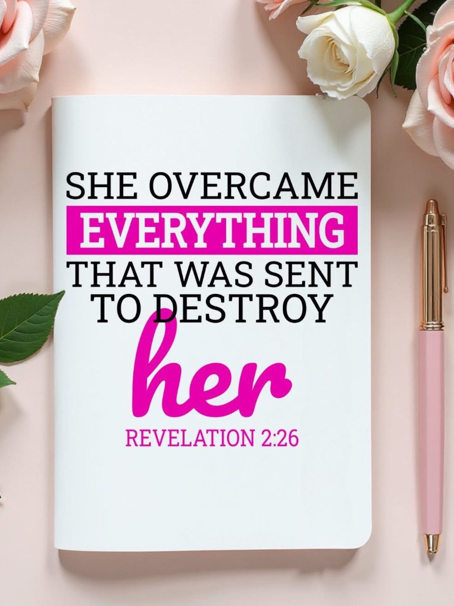 She Overcame -Journal
